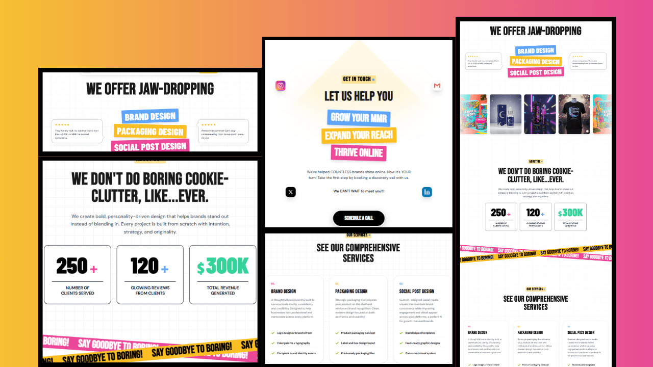 Design Agency Website